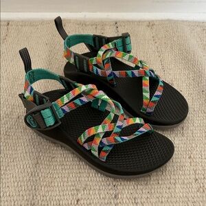 Kids Chaco Colorful Strappy Sandals